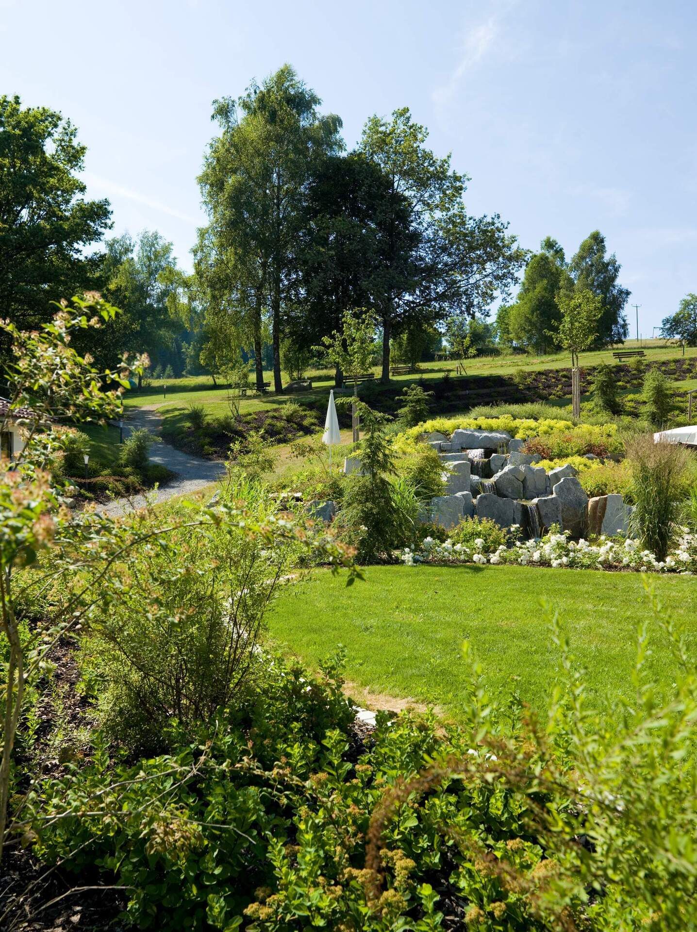 Garten & Parkanlage Hotel Reinerhof Natururlaub Bayerischer Wald